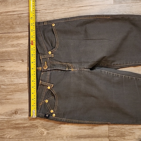 Rock & Republic Gold Wash Skinny Jeans Size 8 - Picture 11 of 14